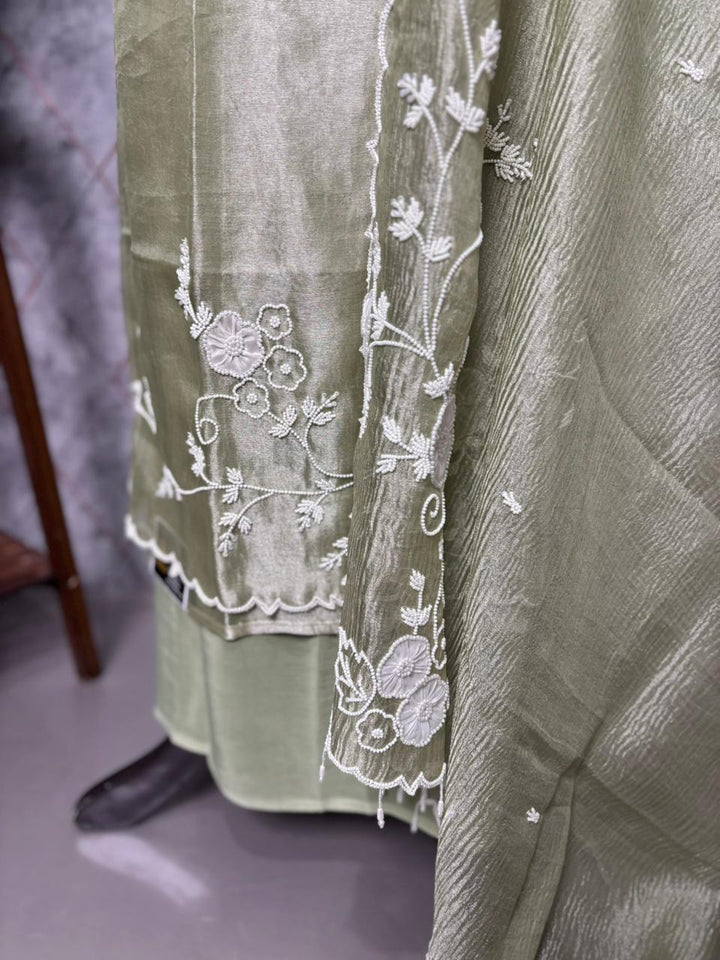 Tissue Organza Salwar TSS3712