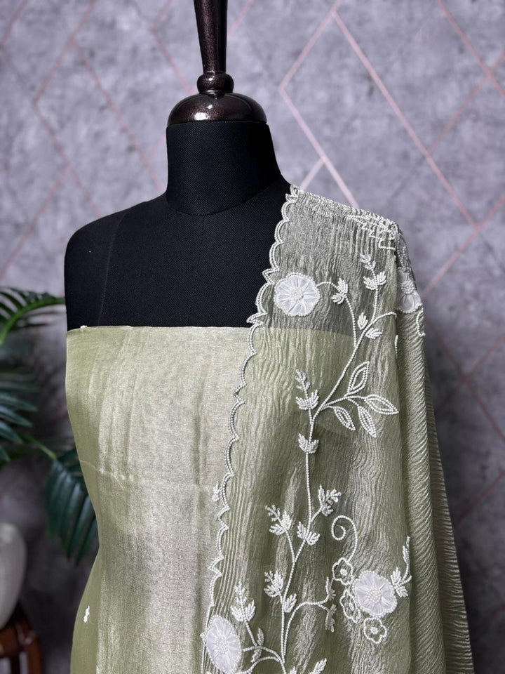 Tissue Organza Salwar TSS3712