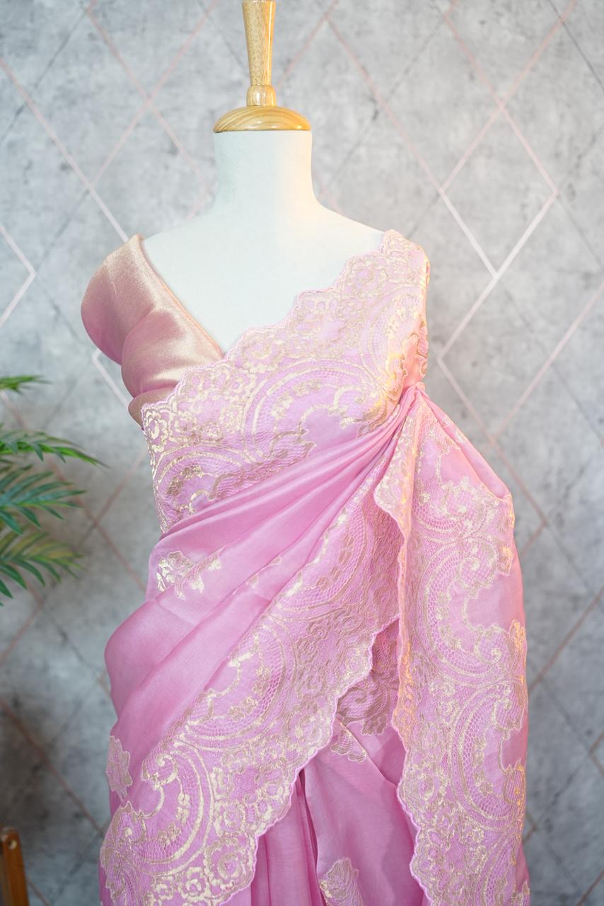 Organza Saree TSA3722