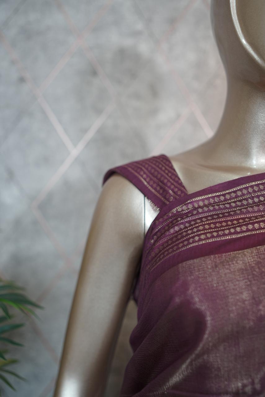 Semi-Silk Saree TSA3721