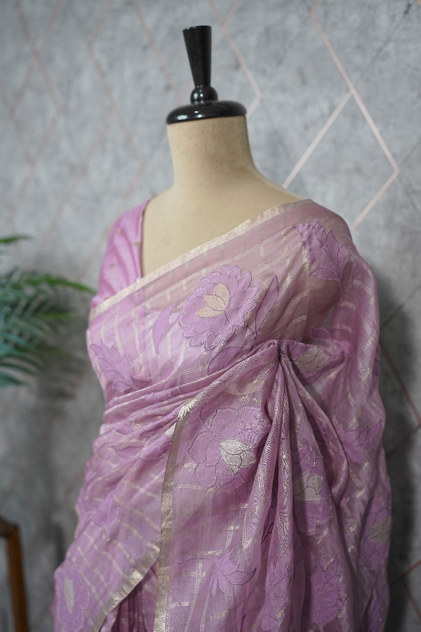 Organza Saree TSA3730