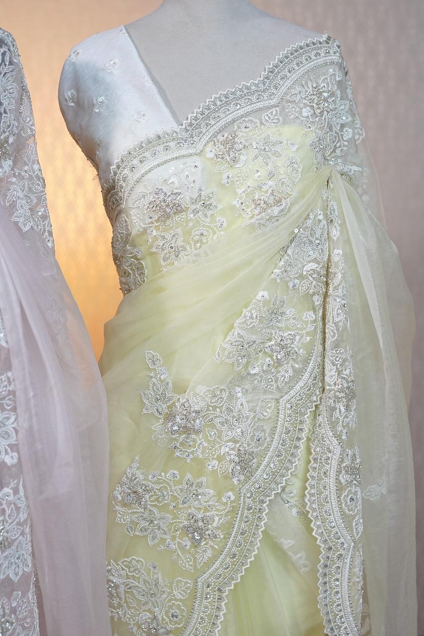 Organza Saree TSA3732