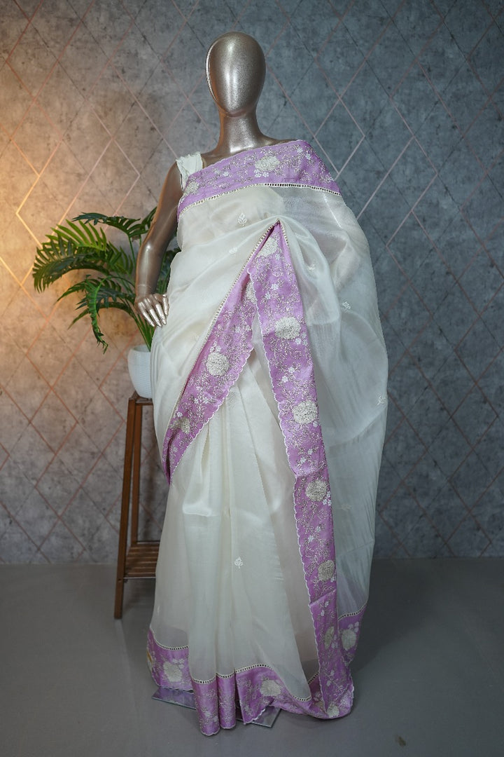 Organza Saree TSA3748