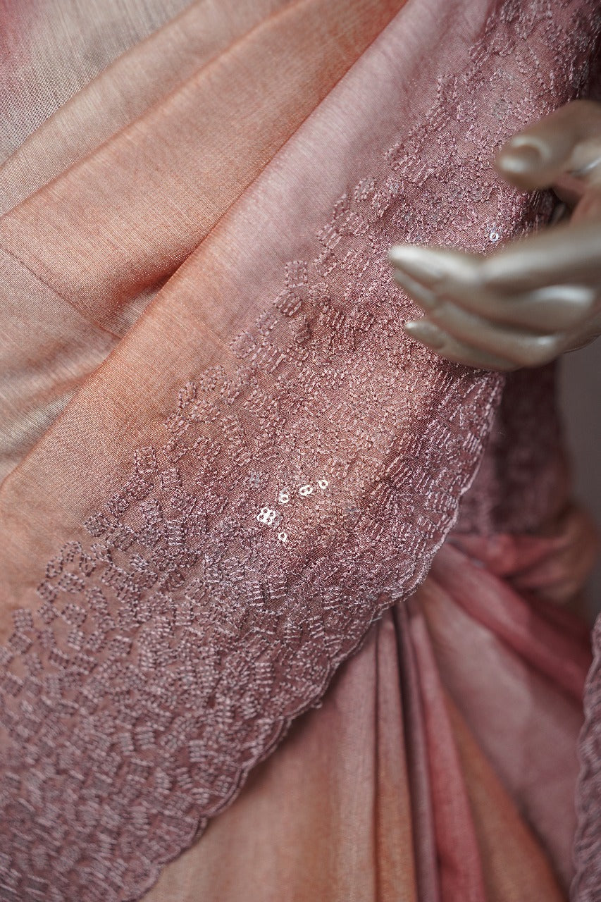 Semi Tussar Saree TSA3746