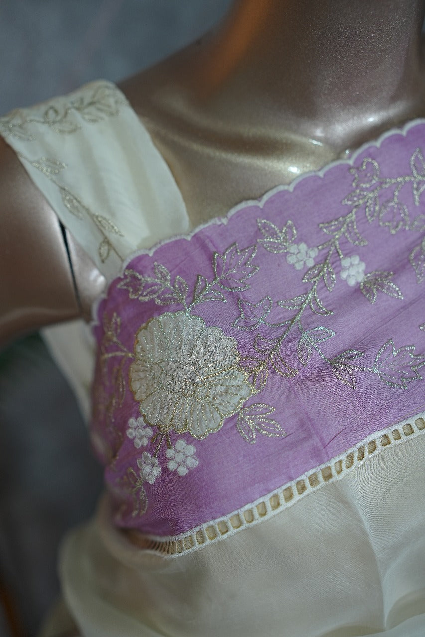 Organza Saree TSA3748