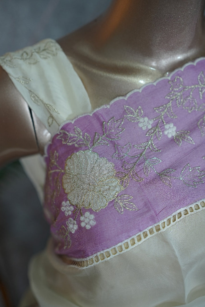 Organza Saree TSA3748