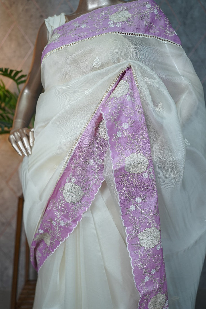 Organza Saree TSA3748