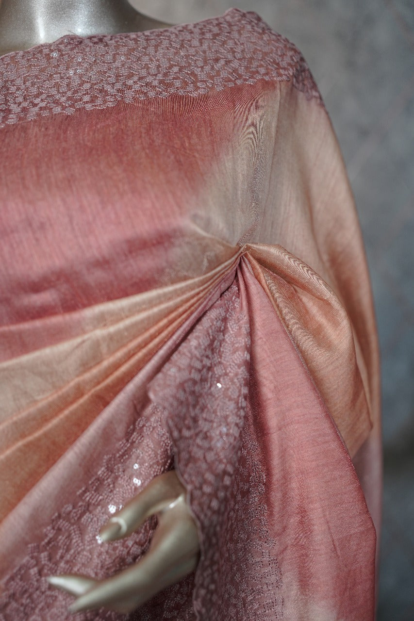 Semi Tussar Saree TSA3746