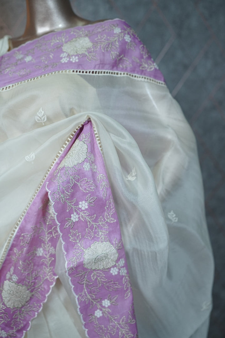 Organza Saree TSA3748