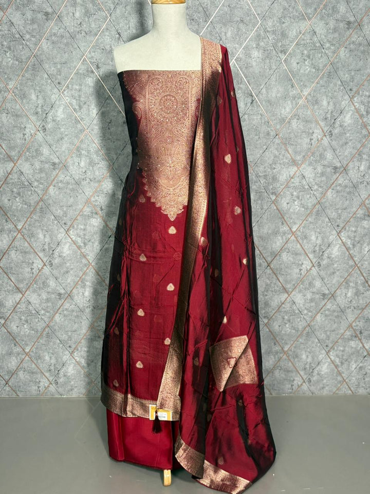 Semi-Banarasi Salwar TSS3752