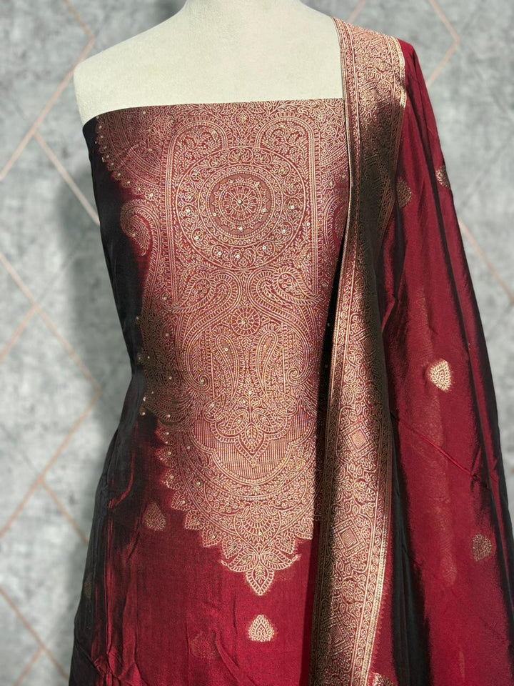 Semi-Banarasi Salwar TSS3752