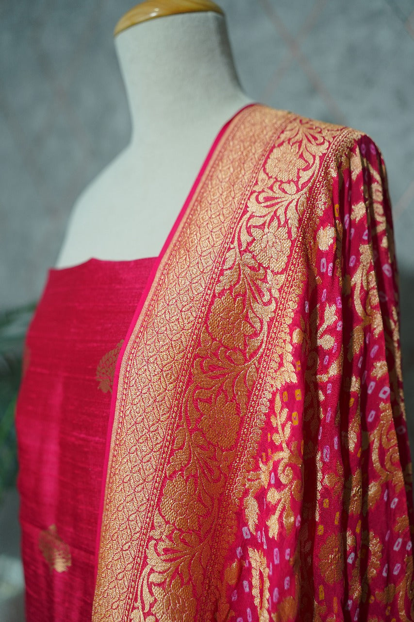 Raw Silk Salwar TSS3762