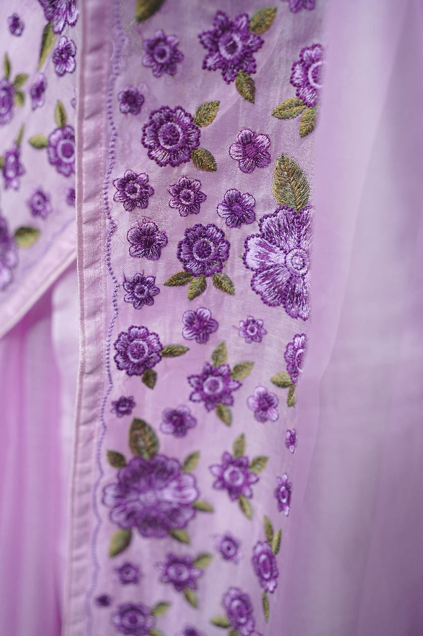 Organza Saree TSA528