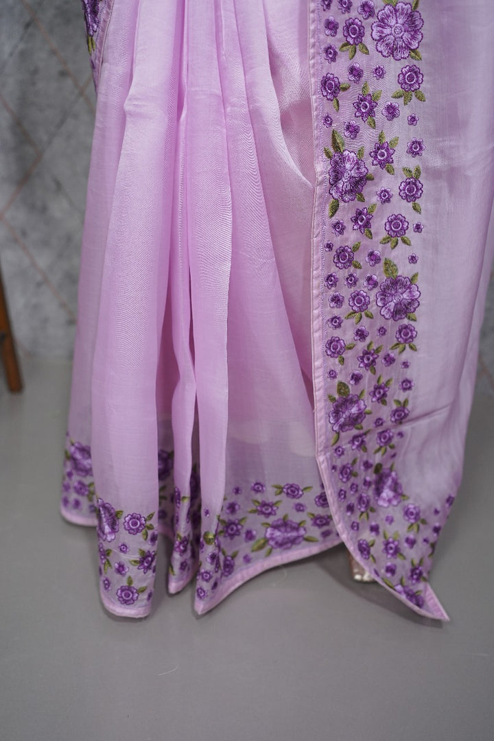 Organza Saree TSA528