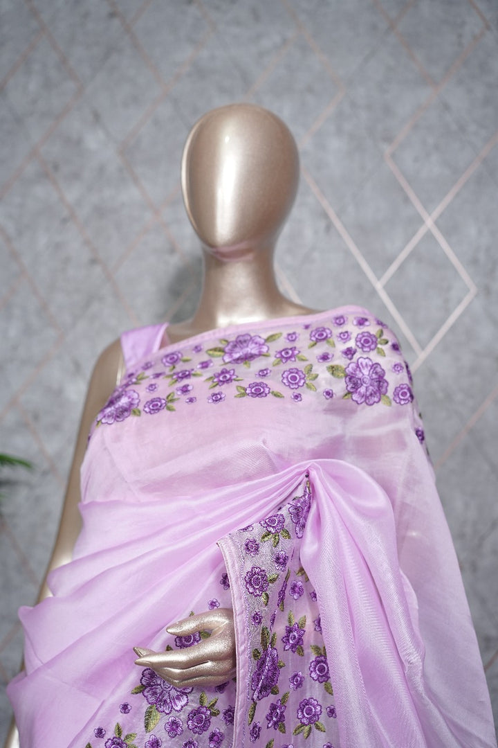 Organza Saree TSA528