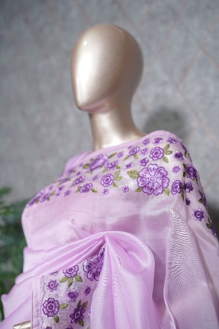Organza Saree TSA528