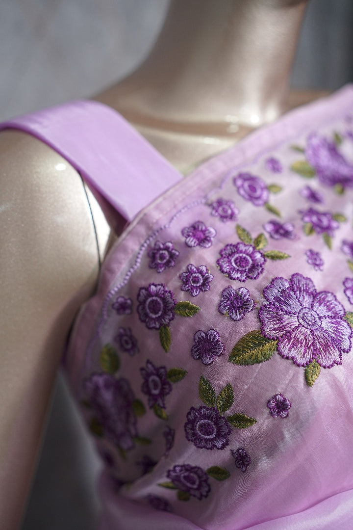 Organza Saree TSA528