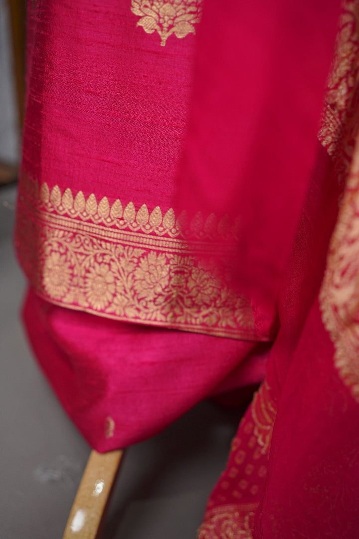 Raw Silk Salwar TSS3762