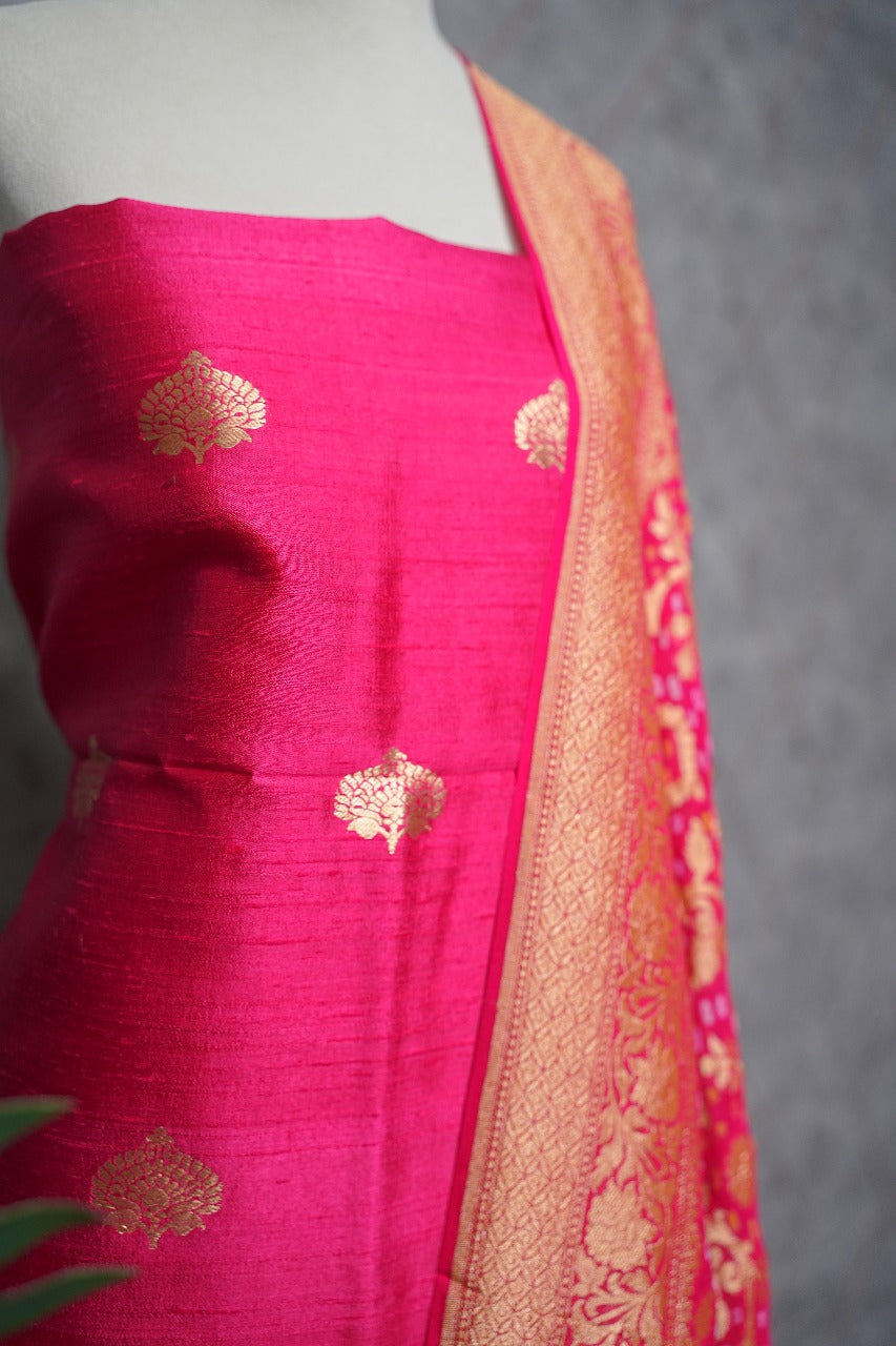 Raw Silk Salwar TSS3762