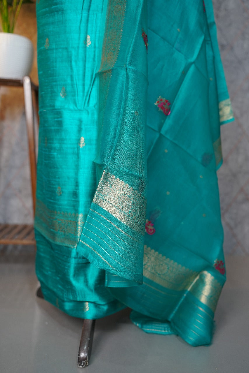 Raw Silk Salwar TSS3762