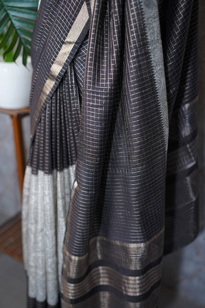 Chanderi Saree TSA3770