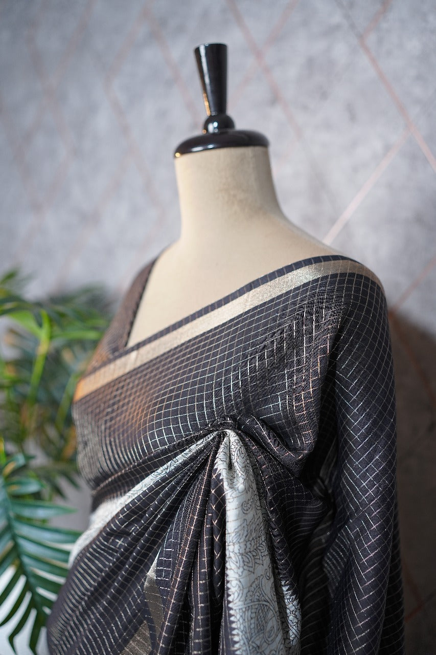 Chanderi Saree TSA3770