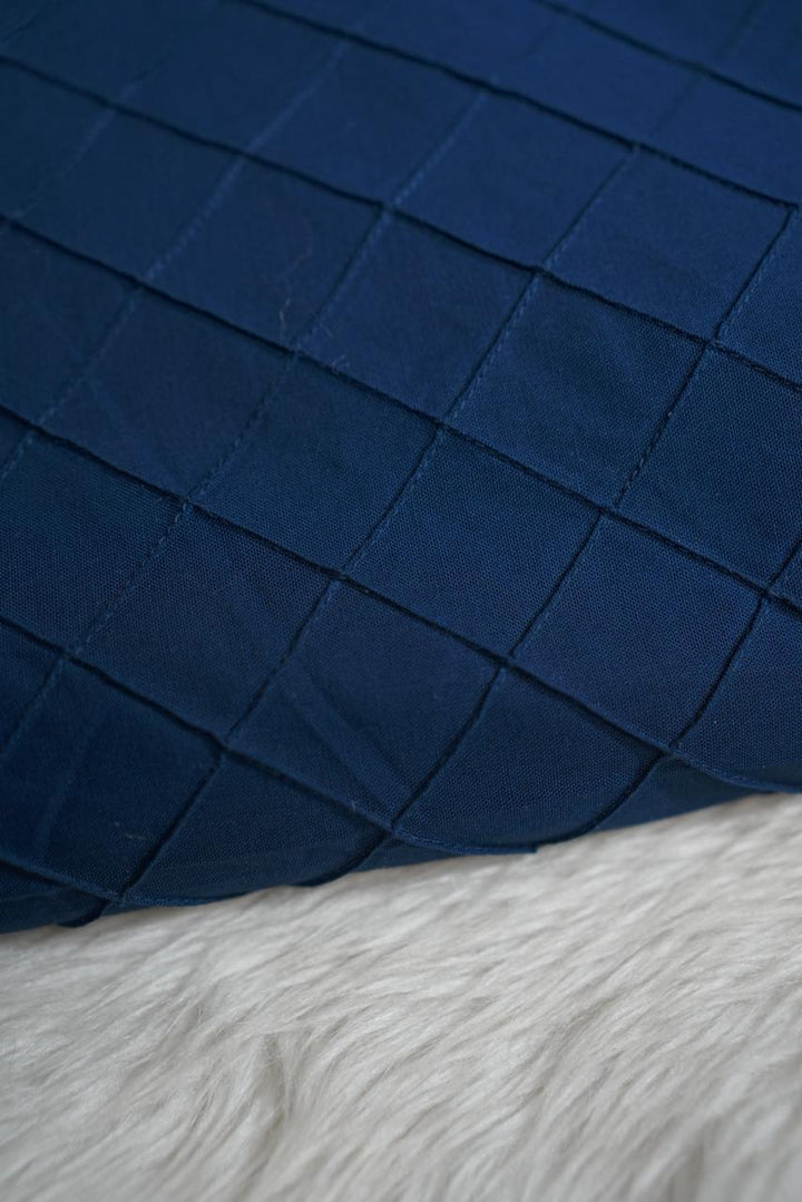 South Cotton Material  TRF3772 Navy Blue