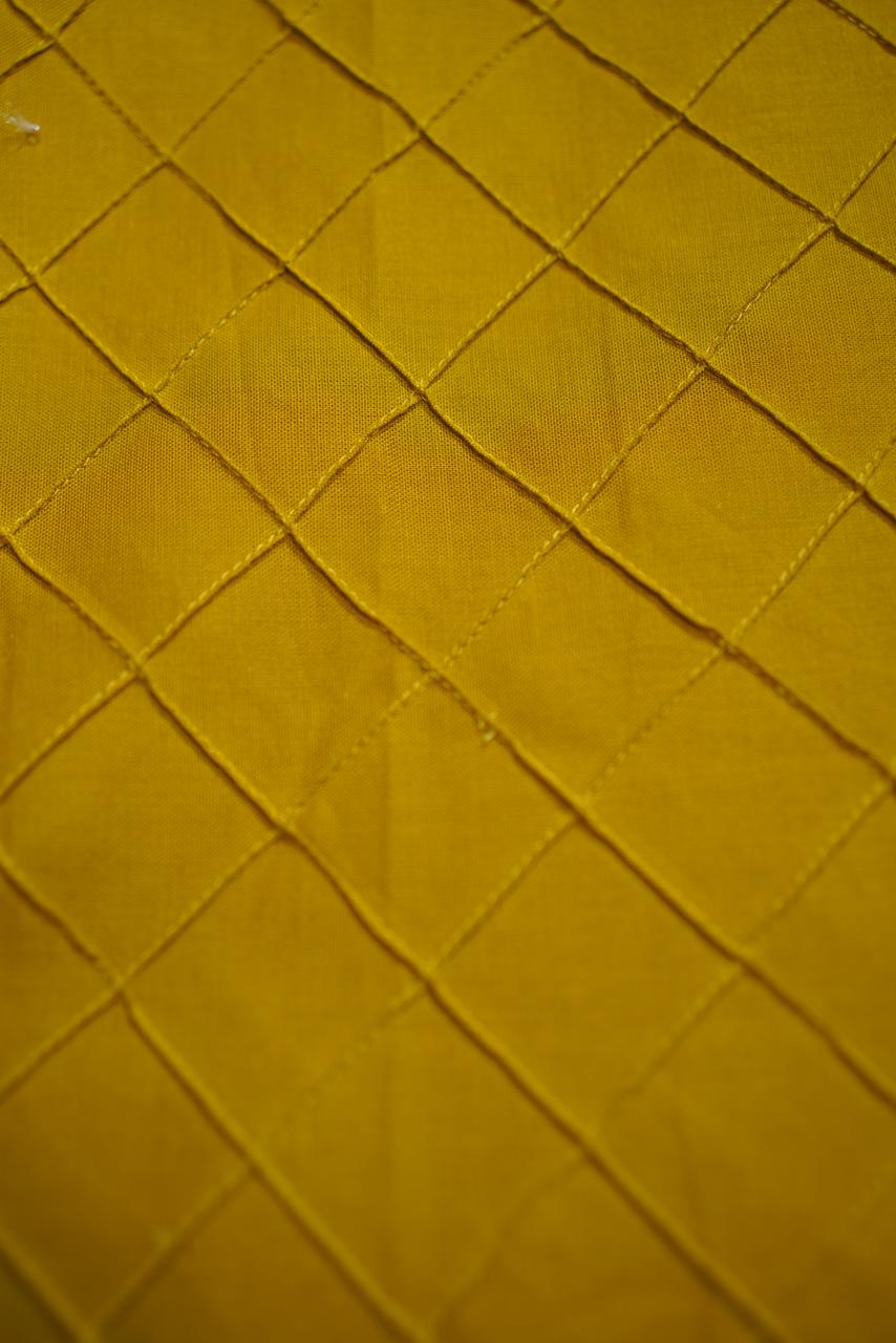 South Cotton Material TRF3772 Mustard Yellow