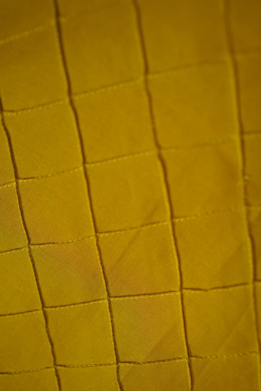 South Cotton Material TRF3772 Mustard Yellow