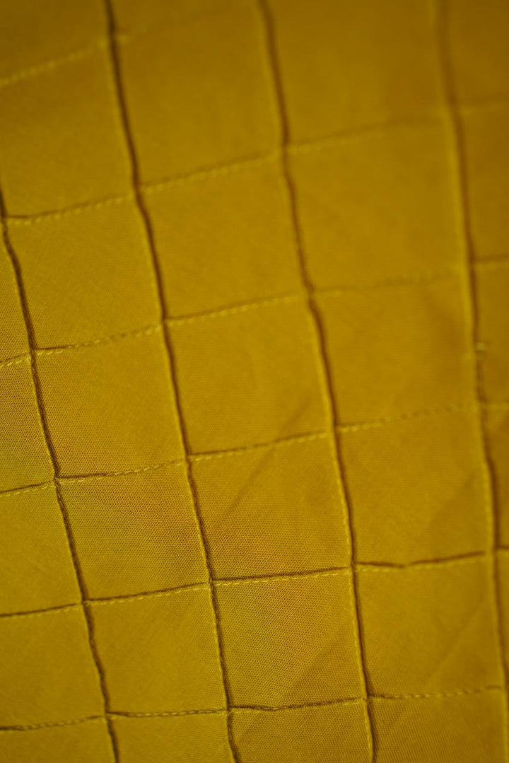 South Cotton Material TRF3772 Mustard Yellow