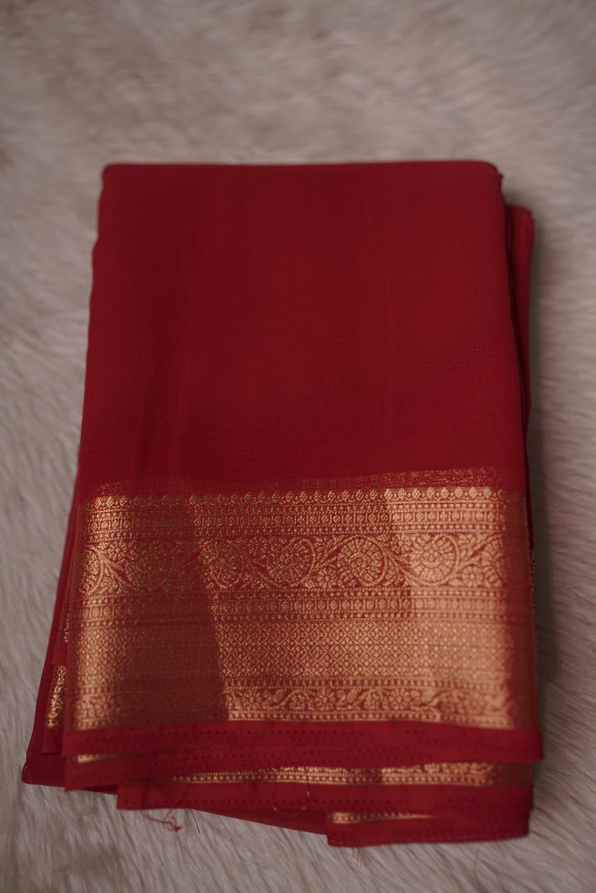 Georgette Saree TSA3781