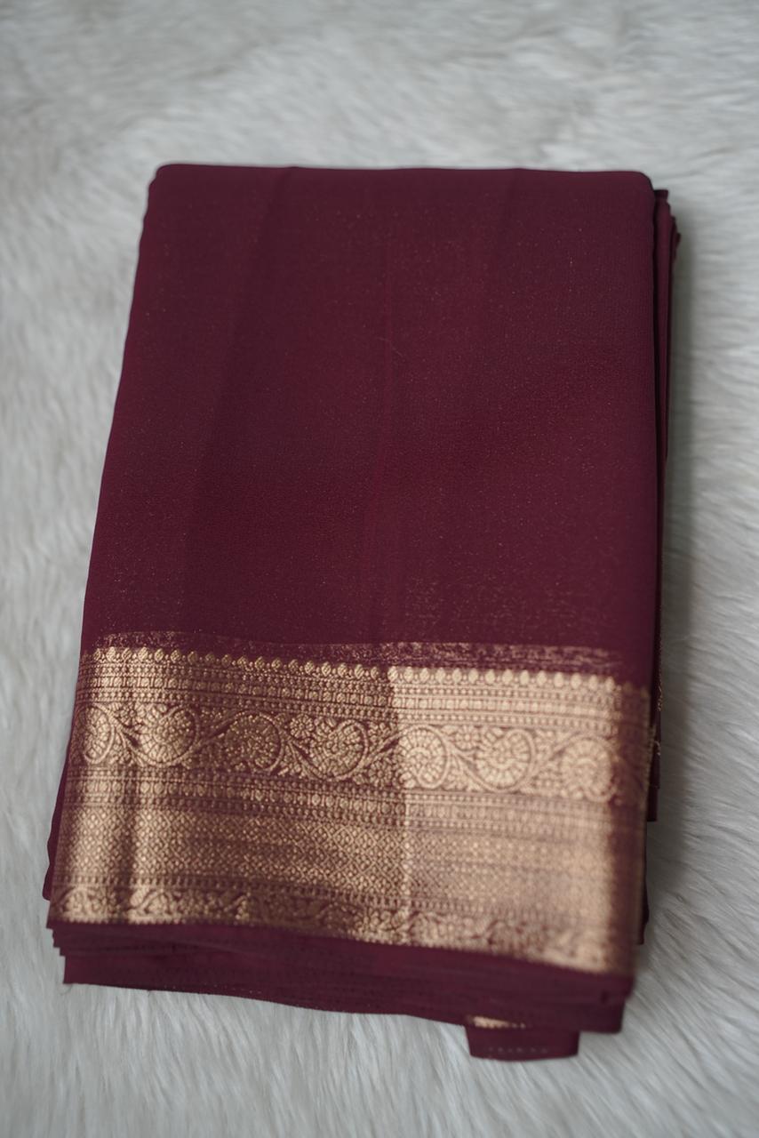 Georgette Saree TSA3781