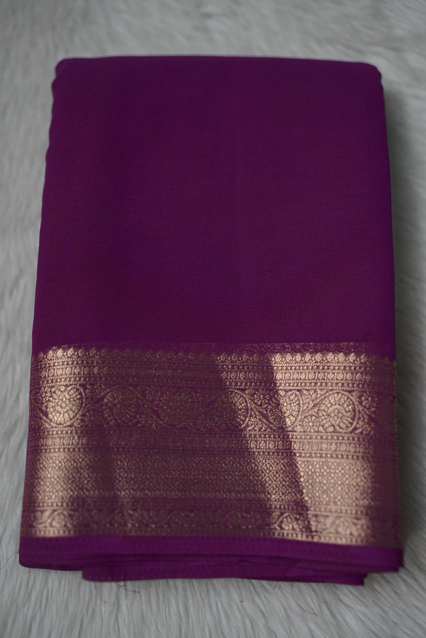 Georgette Saree TSA3781