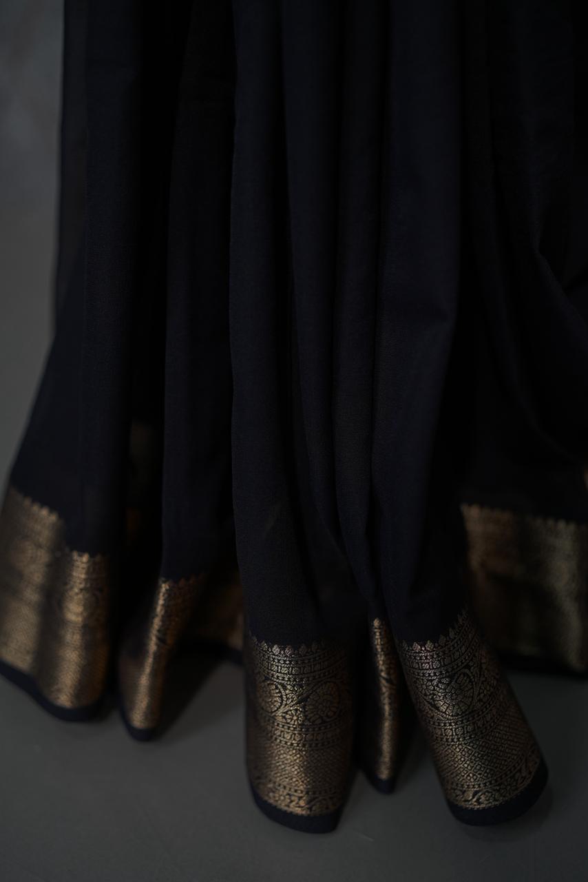 Georgette Saree TSA3781