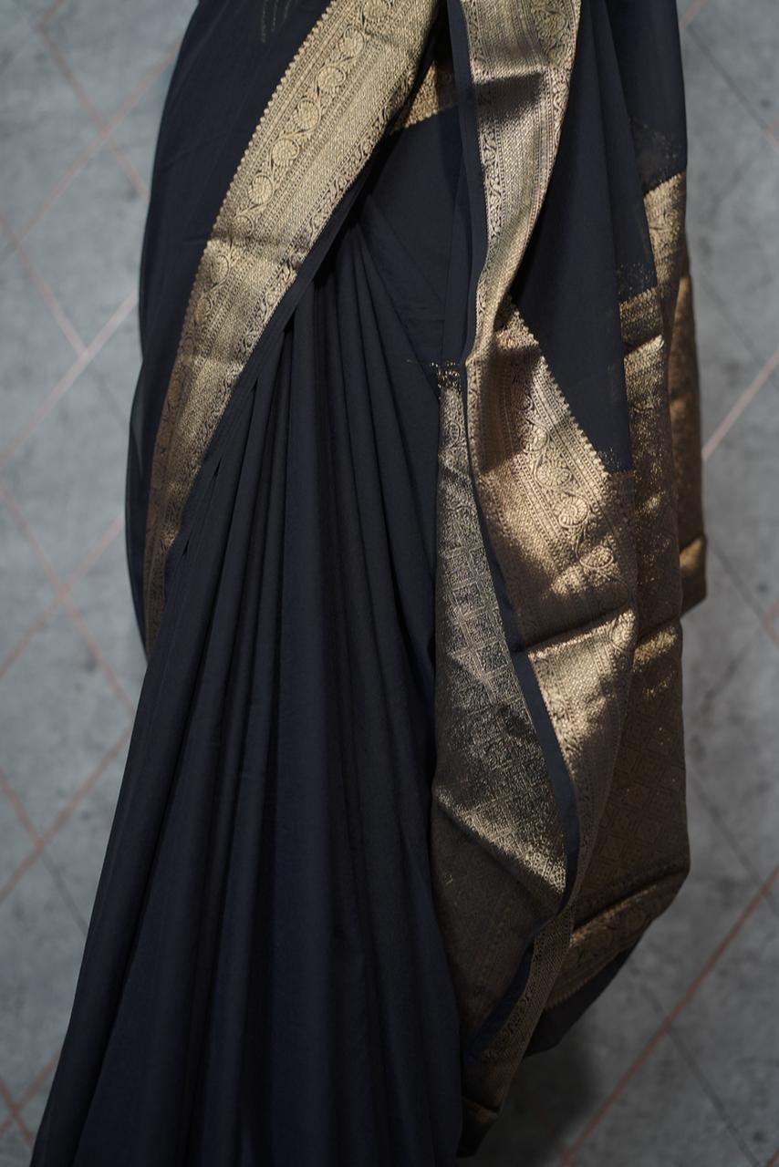 Georgette Saree TSA3781