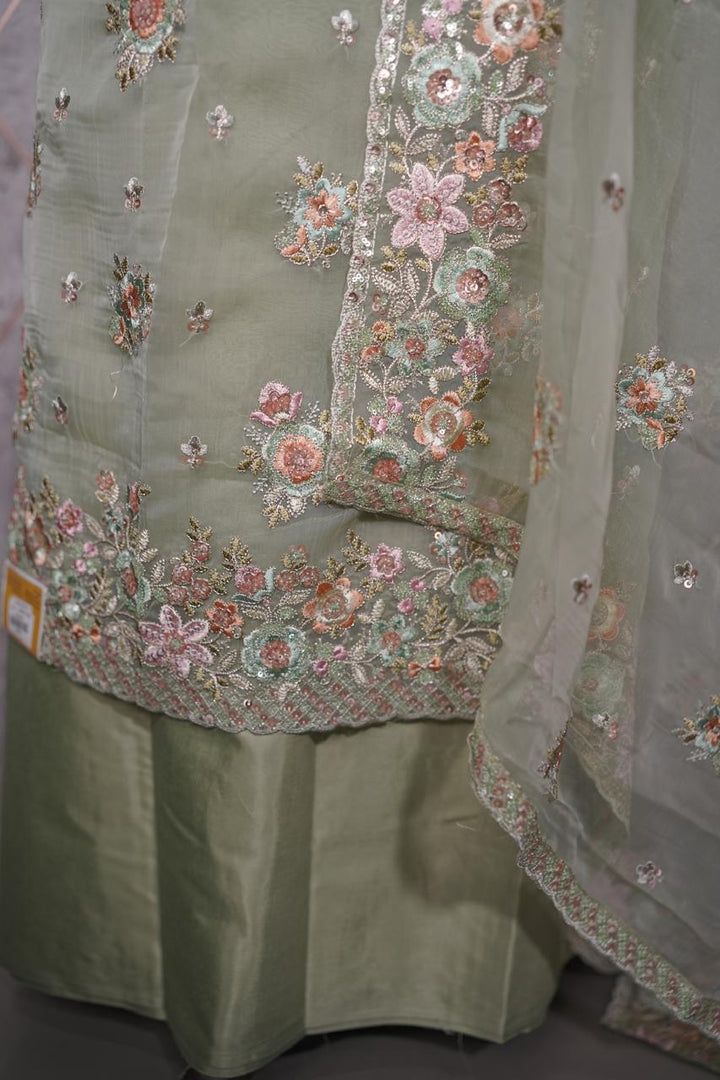 Shimmer Tissue Salwar TSS3785