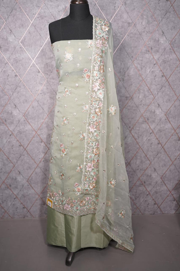 Shimmer Tissue Salwar TSS3785