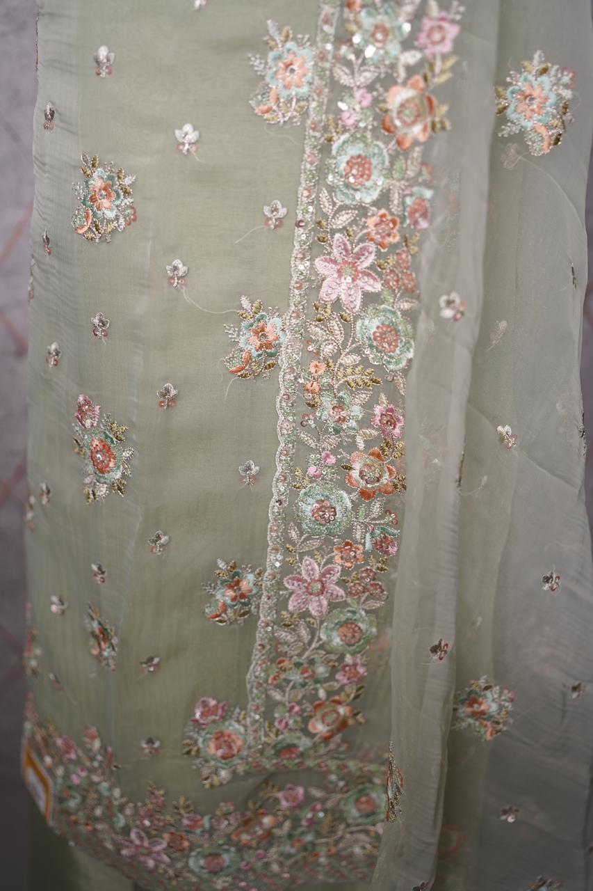 Shimmer Tissue Salwar TSS3785