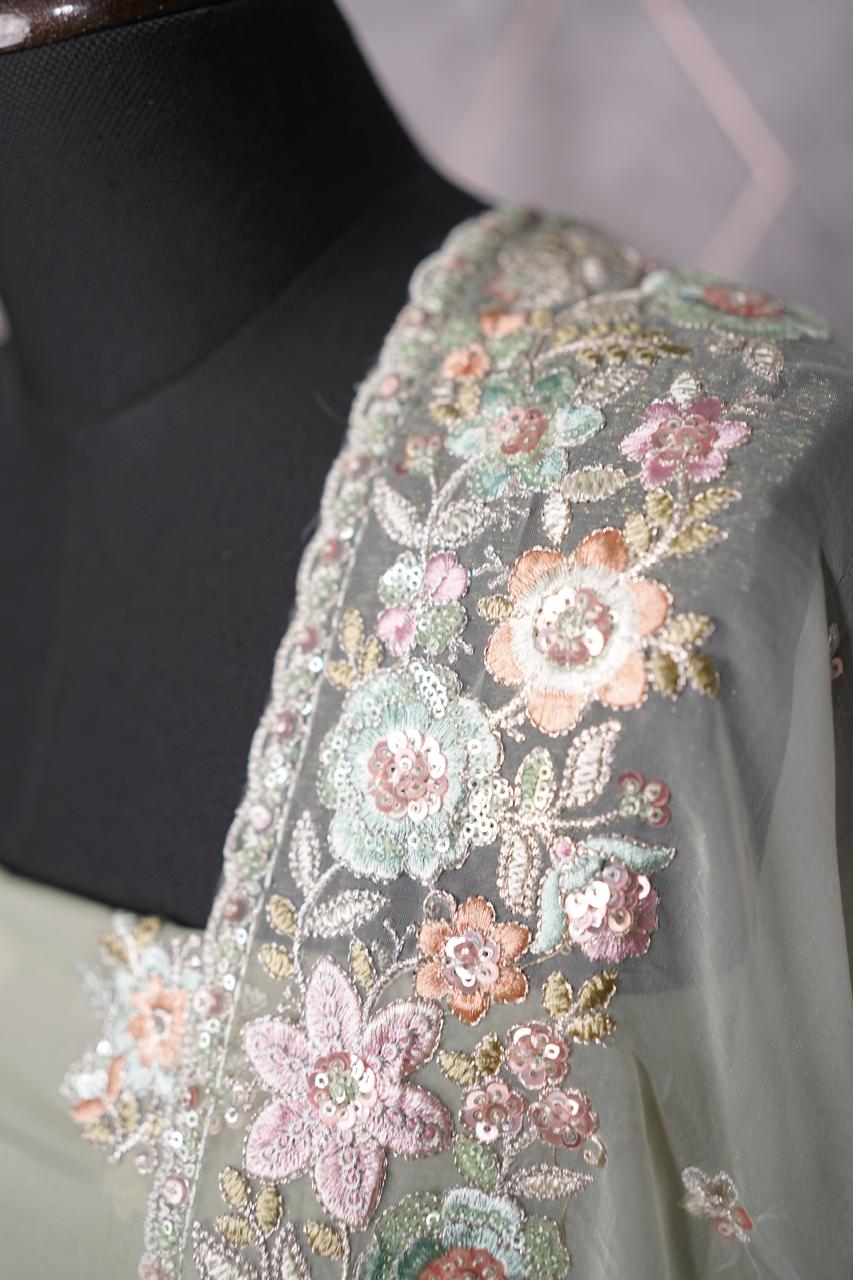 Shimmer Tissue Salwar TSS3785