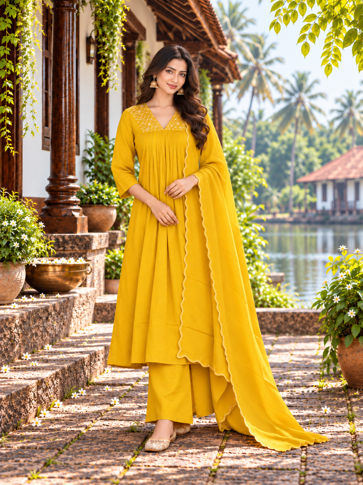 Flared A-Line Kurtha TRW001