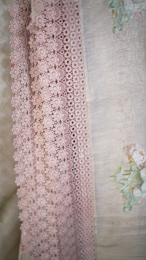 Linen Saree TSA5792