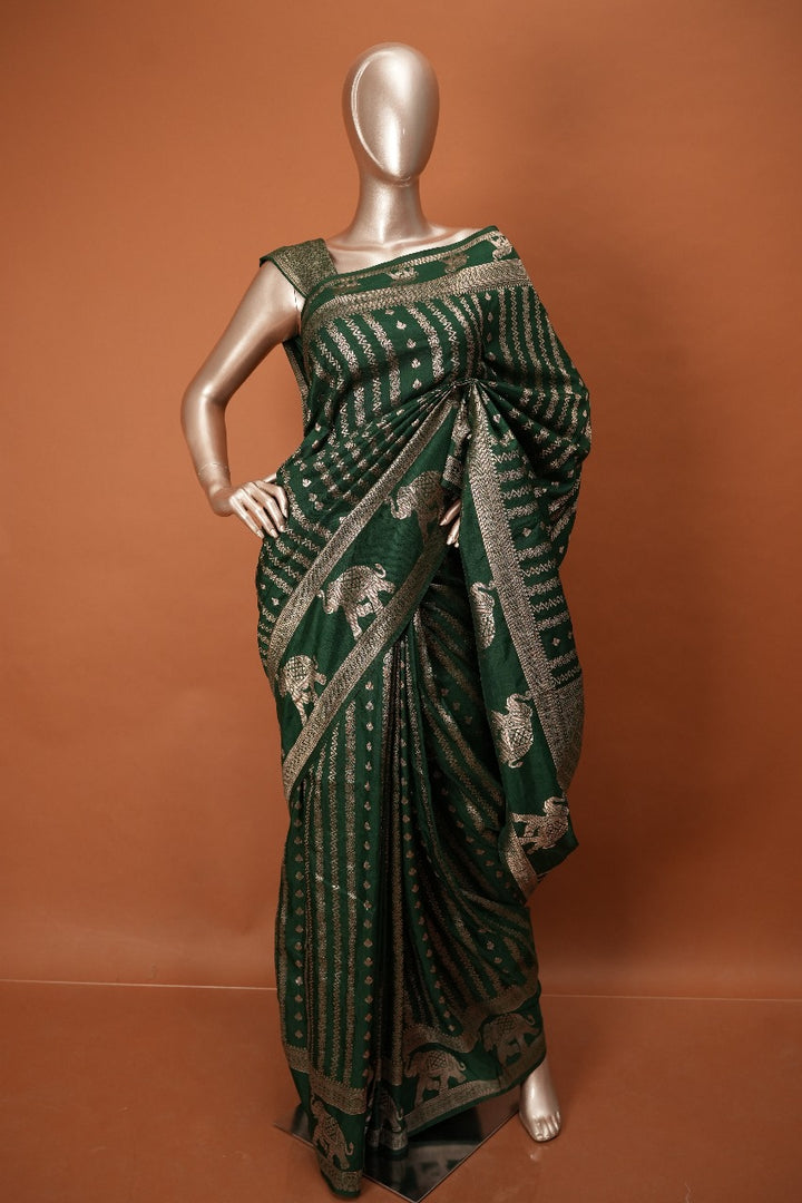 Semi Silk Saree TSA1385