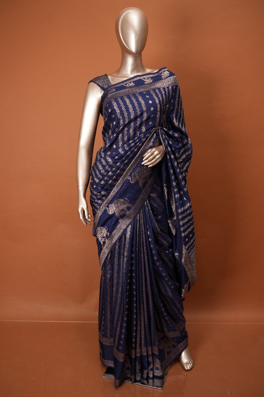 Semi Silk Saree TSA1385