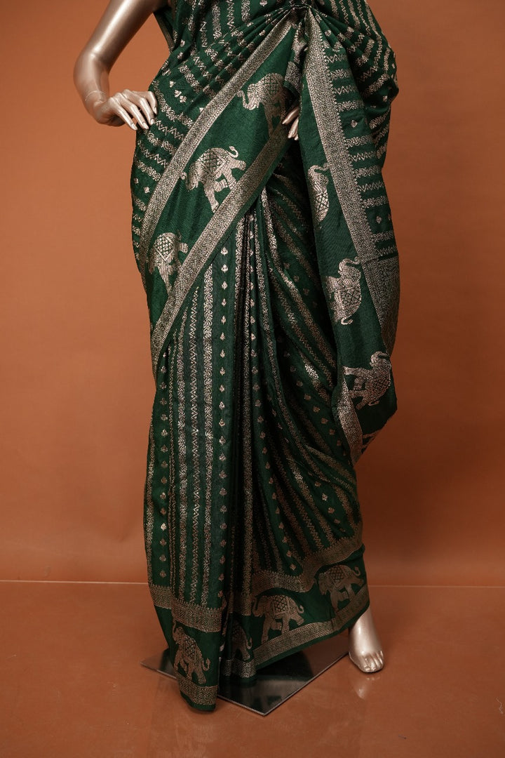 Semi Silk Saree TSA1385