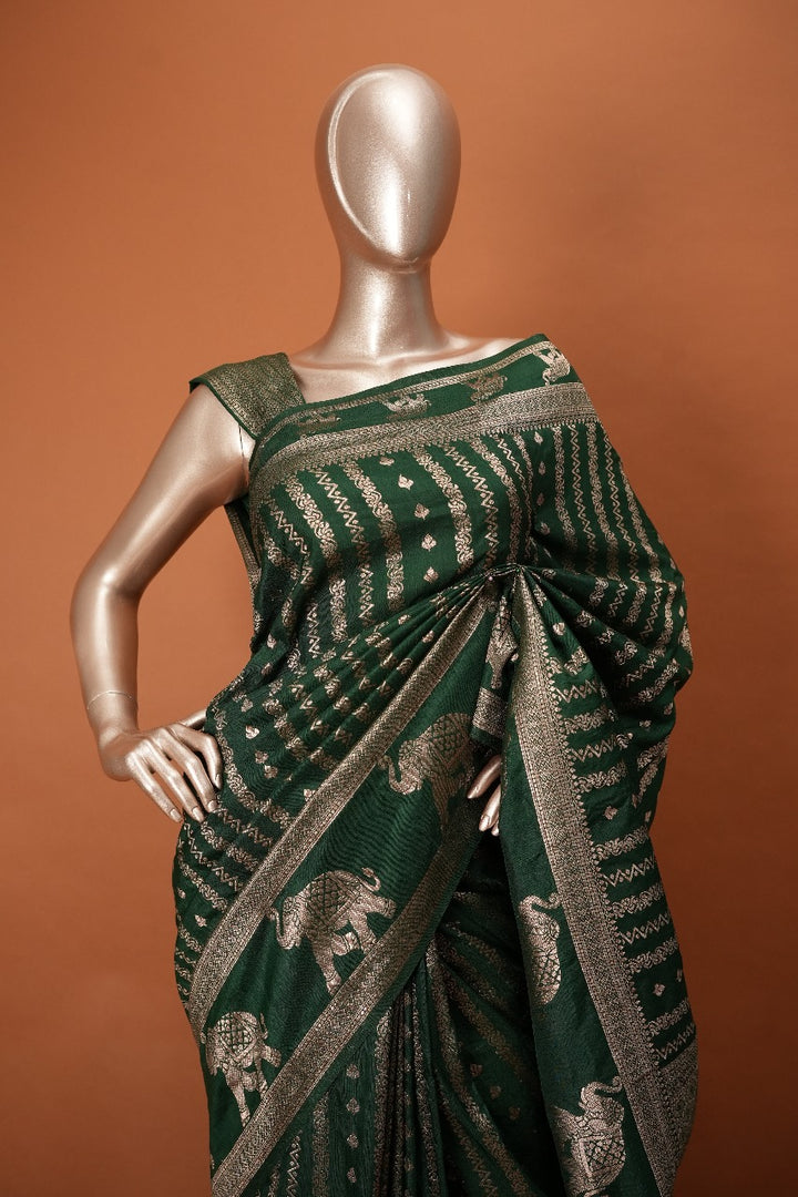 Semi Silk Saree TSA1385