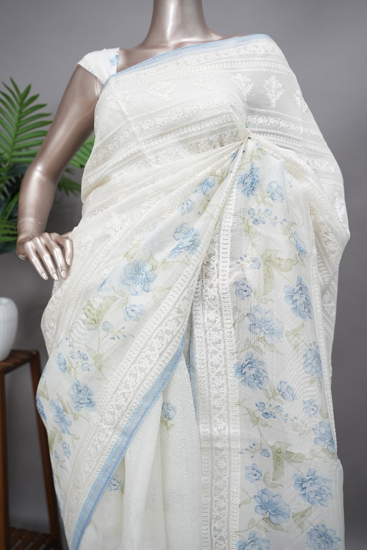 Organza Saree TSA1500