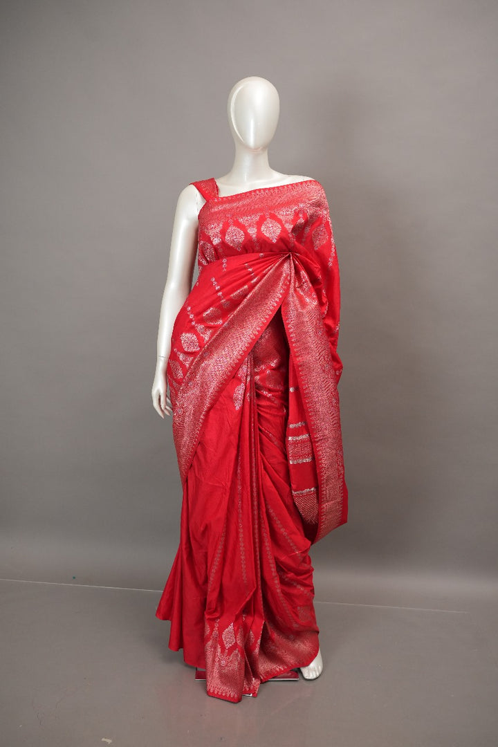 Semi Silk Saree TSA1523