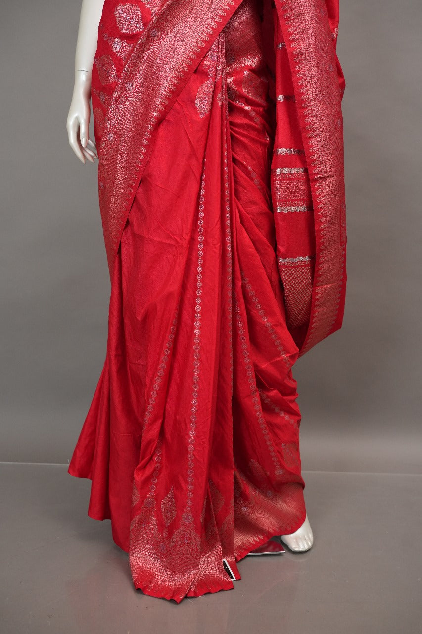 Semi Silk Saree TSA1523