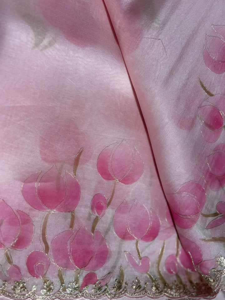 Organza Saree TSA1750