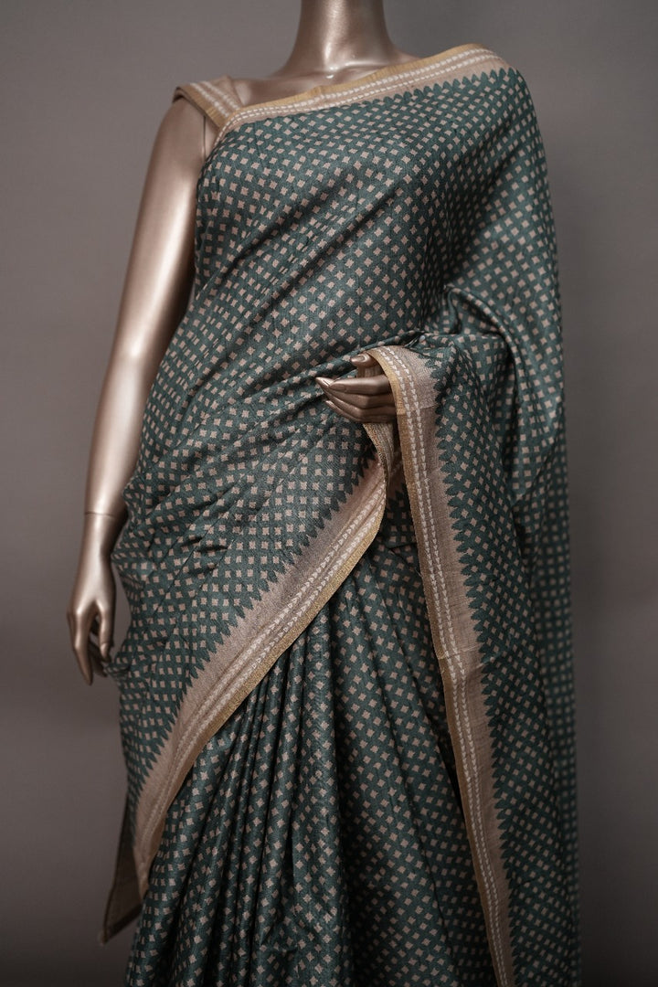 Semi-Tussar Saree TSA2442